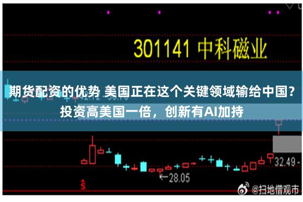 期货配资的优势 美国正在这个关键领域输给中国？投资高美国一倍，创新有AI加持
