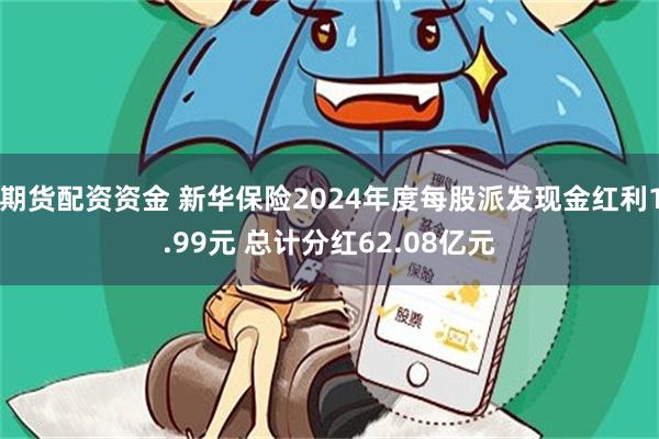 期货配资资金 新华保险2024年度每股派发现金红利1.99元 总计分红62.08亿元