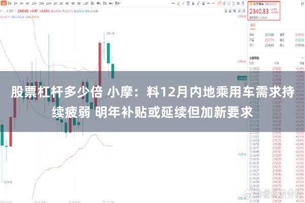 股票杠杆多少倍 小摩：料12月内地乘用车需求持续疲弱 明年补贴或延续但加新要求