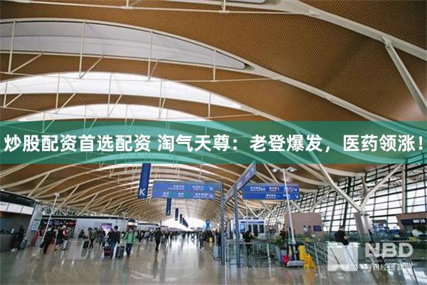 炒股配资首选配资 淘气天尊：老登爆发，医药领涨！
